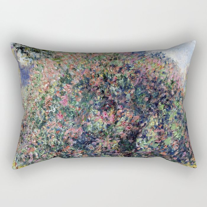 Claude Monet Parc Monceau II Rectangular Pillow Gallery Image 2