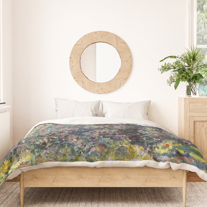 Claude Monet Parc Monceau II Duvet Cover Gallery Image 3