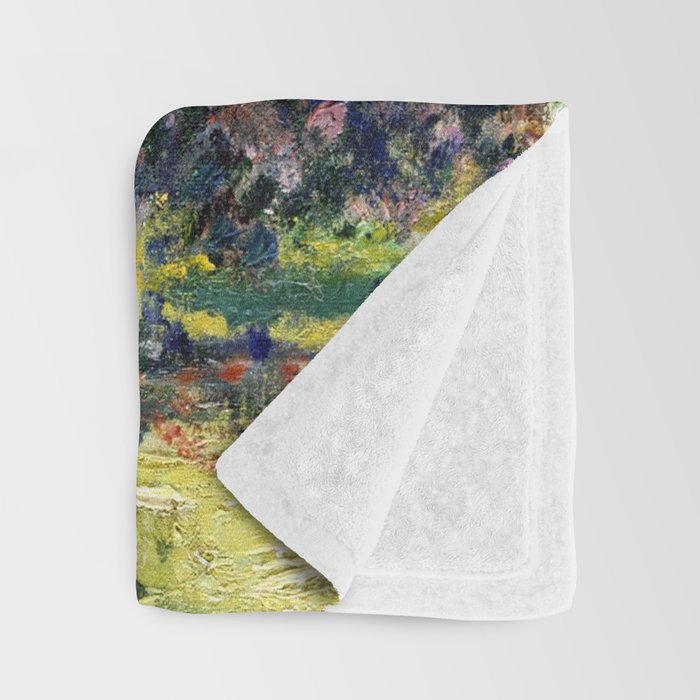 Claude Monet Parc Monceau II Throw Blanket Gallery Image 3