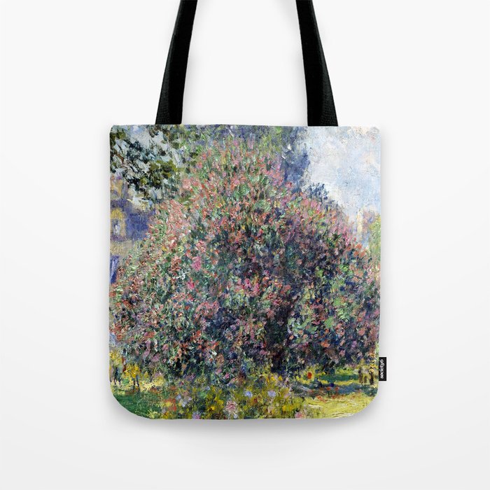 Claude Monet Parc Monceau II Tote Bag Gallery Image 1