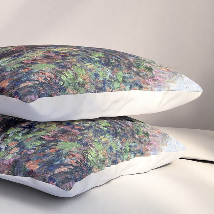 Claude Monet Parc Monceau II Pillow Sham Gallery Image 3