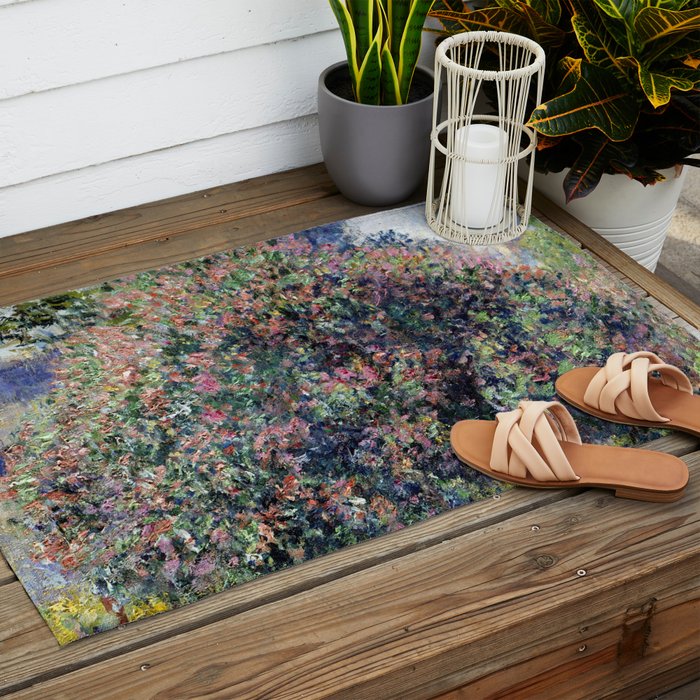 Claude Monet Parc Monceau II Outdoor Rug Gallery Image 2