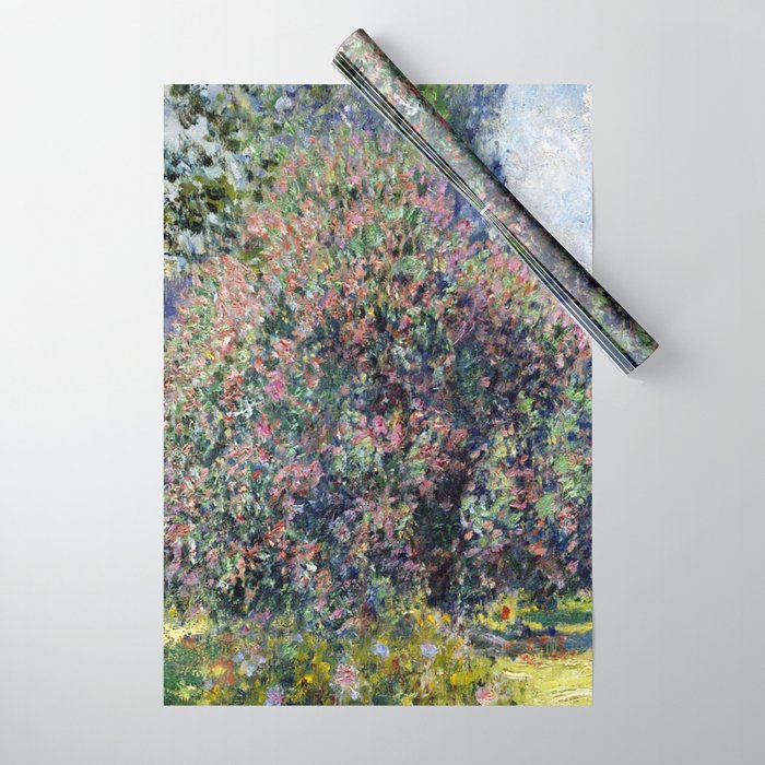 Claude Monet Parc Monceau II Wrapping Paper Gallery Image 1