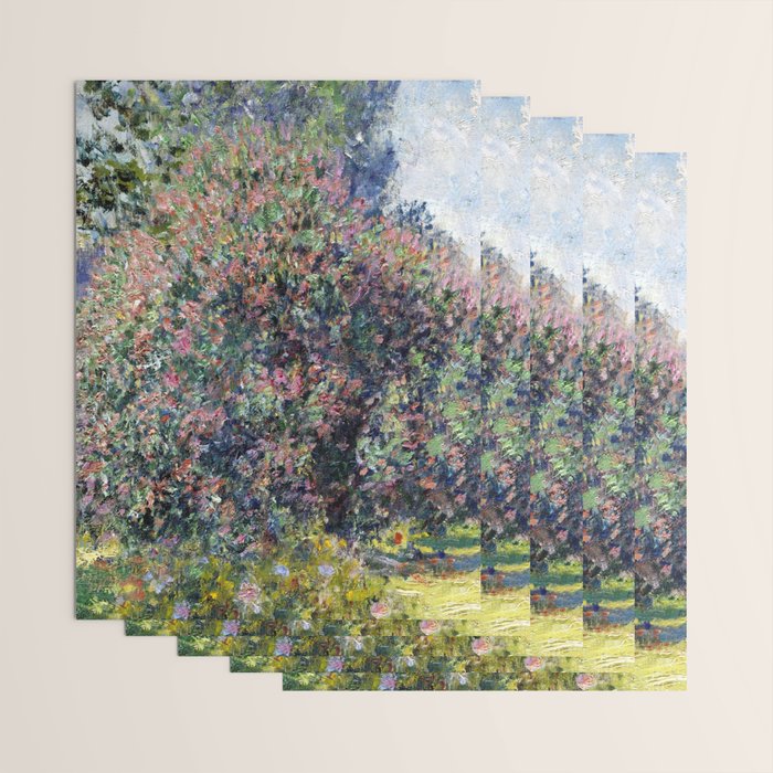Claude Monet Parc Monceau II Wrapping Paper Gallery Image 3