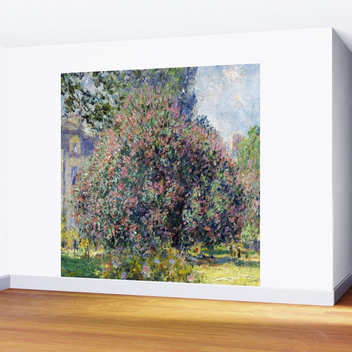 Claude Monet Parc Monceau II Wall Mural Gallery Image 2