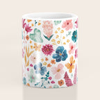 Colorful Tropical Jungle Watercolor Botanical Floral Coffee Mug Gallery Image 4
