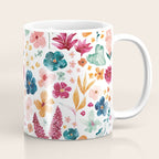 Colorful Tropical Jungle Watercolor Botanical Floral Coffee Mug Gallery Image 1