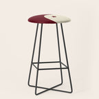 Smoke Cherry Yin Yang Stars Stool Gallery Image 1