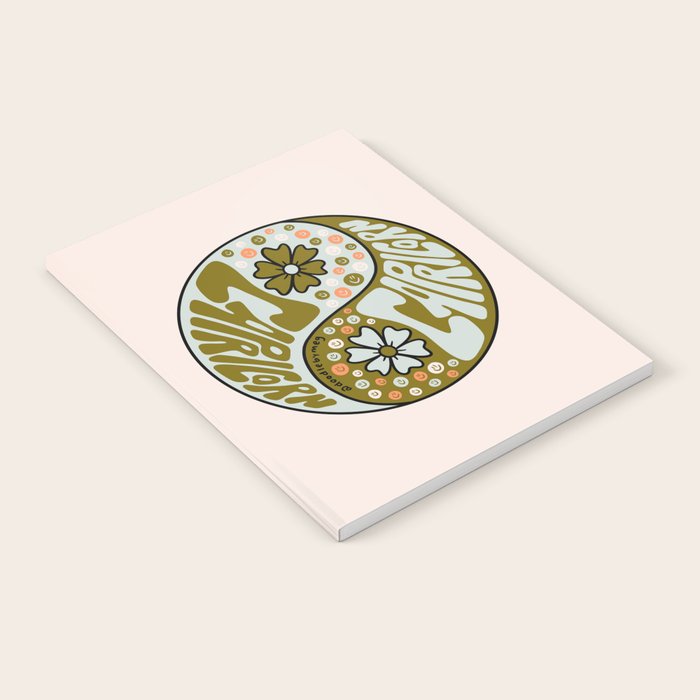 Capricorn Yin Yang Notebook Gallery Image 2