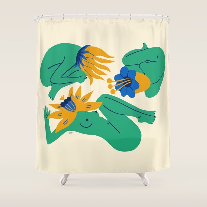 Bloomers Shower Curtain Gallery Image 1