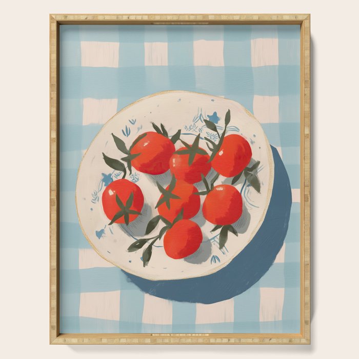  Summer Tomatoes Serving Tray Gallery Image 1