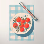  Summer Tomatoes Wrapping Paper Gallery Image 1