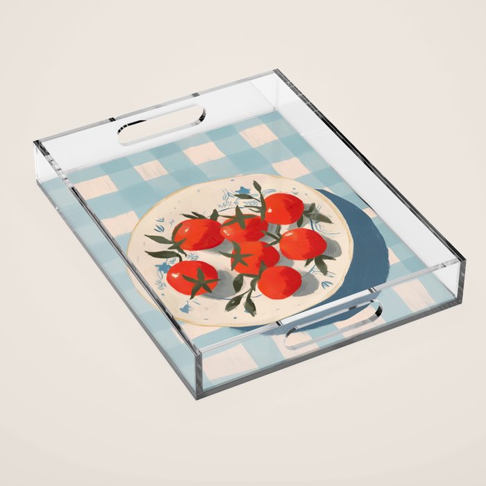  Summer Tomatoes Acrylic Tray Gallery Image 1