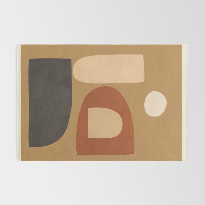Abstract Minimal Art 2 Rug Gallery Image 2