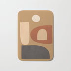 Abstract Minimal Art 2 Bath Mat Gallery Image 1