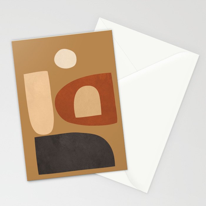 Abstract Minimal Art 2 Stationery Card Gallery Image 2