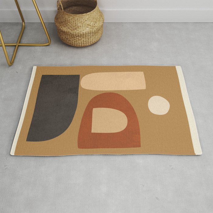 Abstract Minimal Art 2 Rug Gallery Image 1