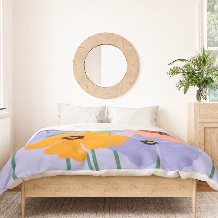 Wild Poppies Duvet Cover Gallery Image 3