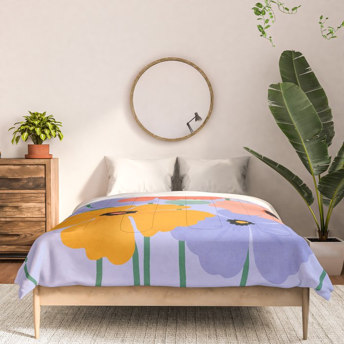 Wild Poppies Comforter Gallery Image 3