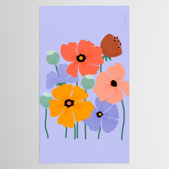 Wild Poppies Tablecloth Gallery Image 2