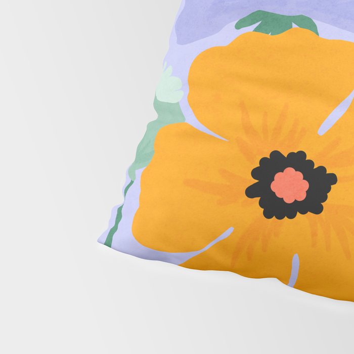 Wild Poppies Pillow Sham Gallery Image 4