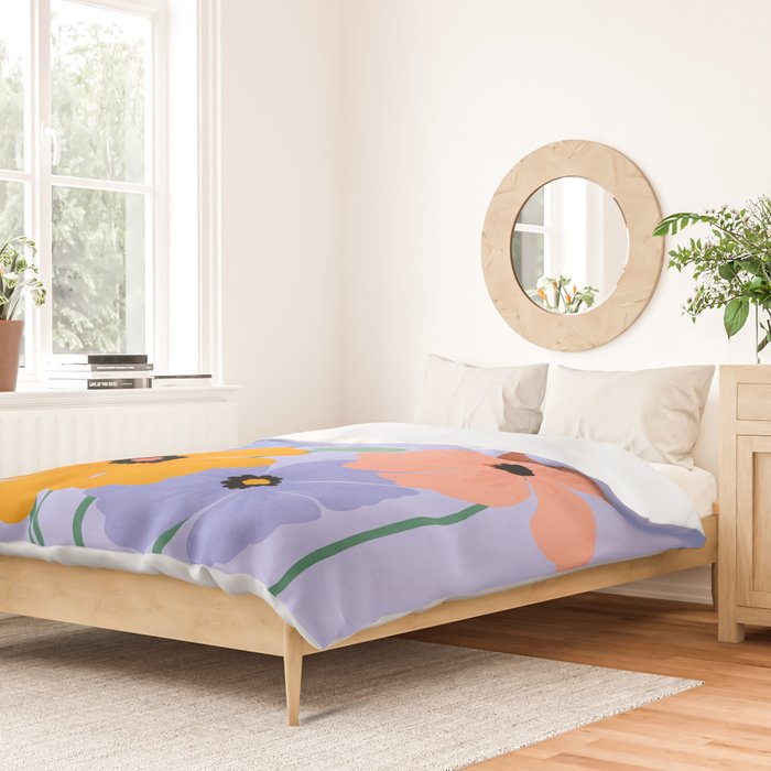 Wild Poppies Duvet Cover Gallery Image 2
