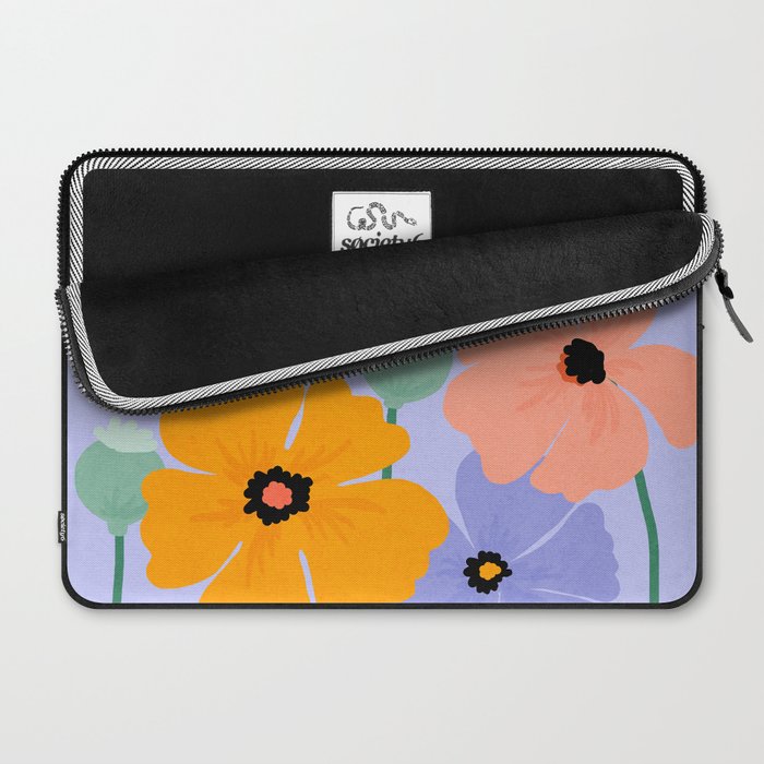 Wild Poppies Laptop Sleeve Gallery Image 2