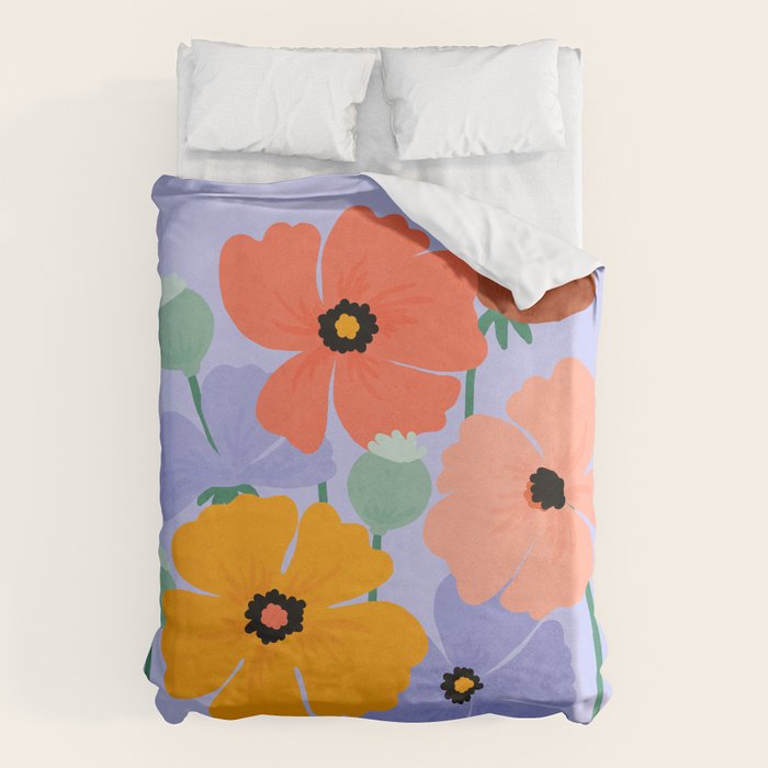 Wild Poppies Duvet Cover Gallery Image 1