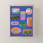 Sardines and Other Tinned Fish Mini Art Print Gallery Image 1