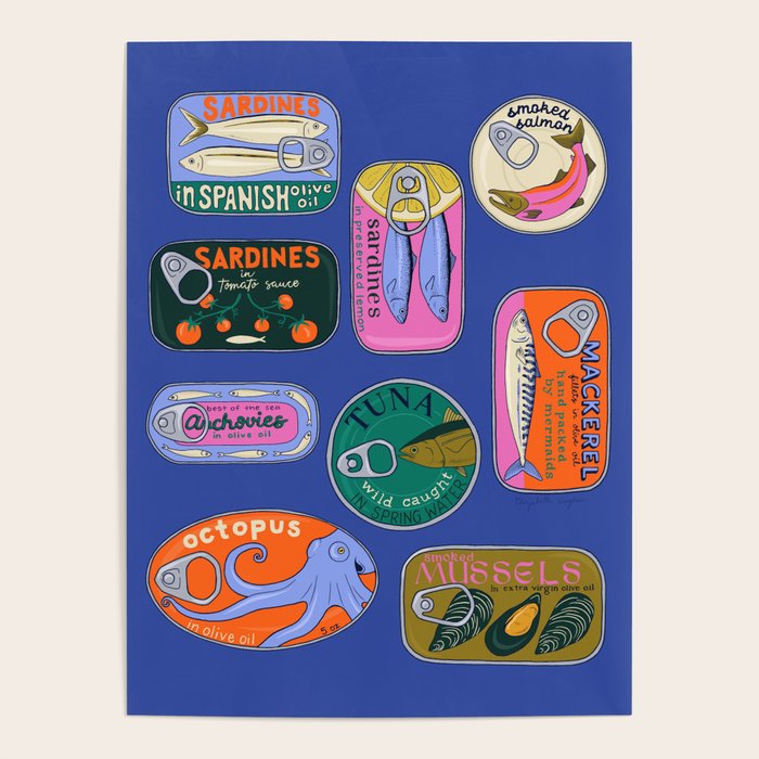 Sardines and Other Tinned Fish Poster Gallery Image 4