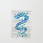 Chinese Dragon - Blue Palette Wall Hanging Gallery Image 1