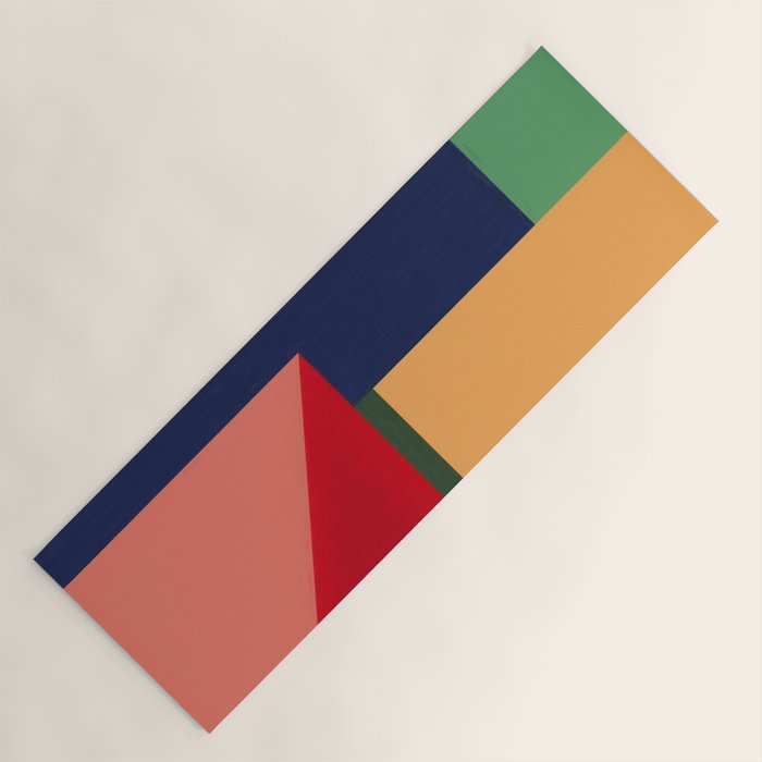 Minimal Geometric Abstraction 97 Yoga Mat Gallery Image 1