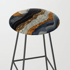 Metallic Mountains Stool Gallery Image 2