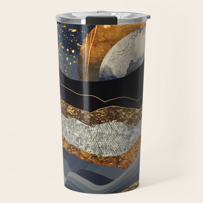 Metallic Mountains Travel Mug Gallery Image 1