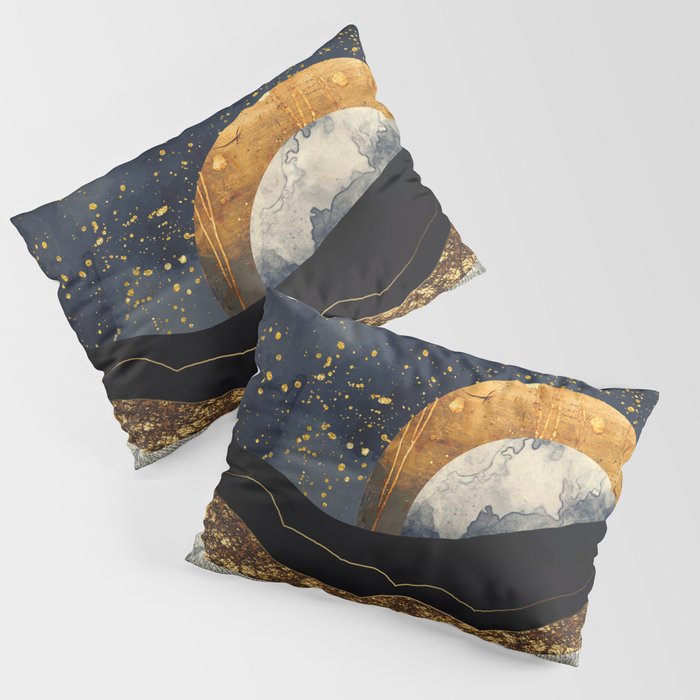 Metallic Mountains Pillow Sham Gallery Image 3