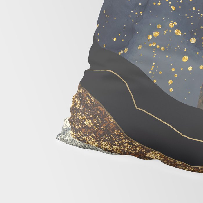 Metallic Mountains Pillow Sham Gallery Image 4