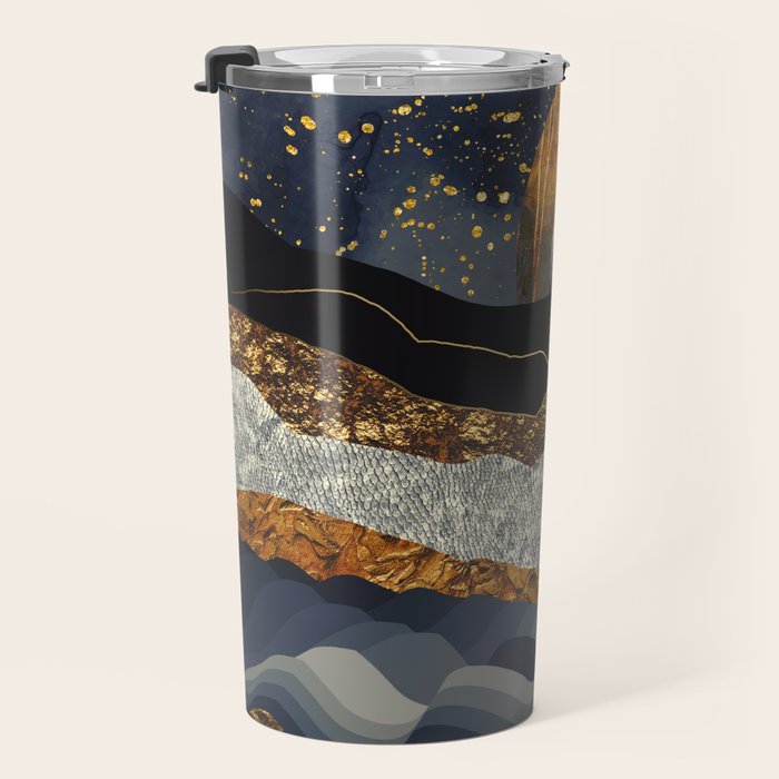 Metallic Mountains Travel Mug Gallery Image 3