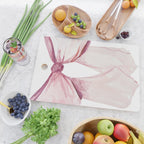 Coquette Bow, light pink, blush Cutting Board Gallery Image 2
