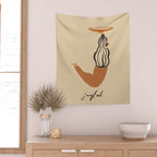 J for Joyful Wall Tapestry Gallery Image 2