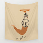 J for Joyful Wall Tapestry Gallery Image 4