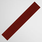Dark Red Christmas Burlap Cloth Table Runner Gallery Image 3