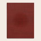 Dark Red Christmas Burlap Cloth Notebook Gallery Image 4