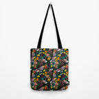 Botanical Multicolor Garden Tote Bag Gallery Image 2