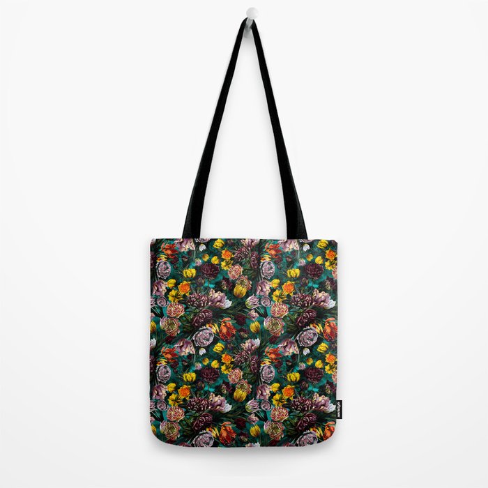Botanical Multicolor Garden Tote Bag Gallery Image 2