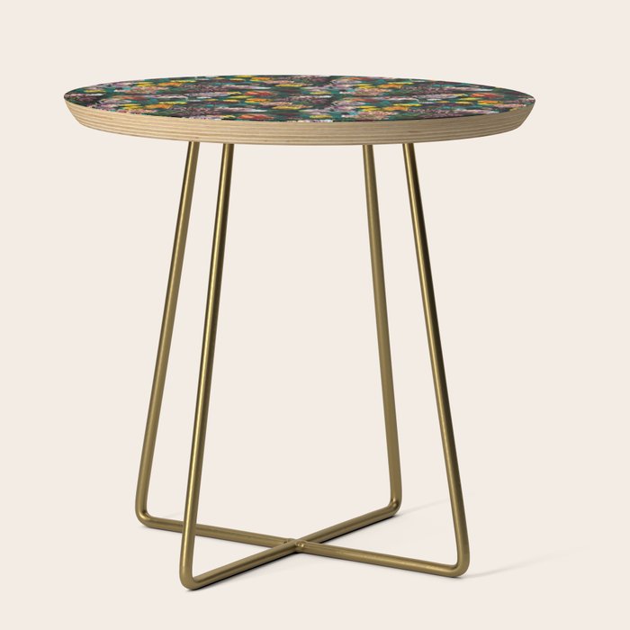 Botanical Multicolor Garden Side Table Gallery Image 1