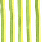 Green and Yellow Soft Watercolor Vertical Lines Coffee Mug Gallery Image 2