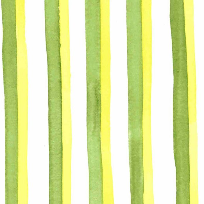 Green and Yellow Soft Watercolor Vertical Lines Coffee Mug Gallery Image 2