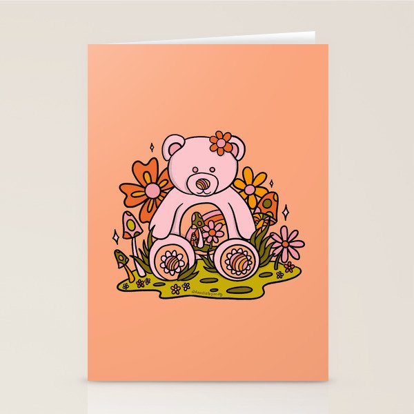 Spring Bear Stationery Card Gallery Image 2