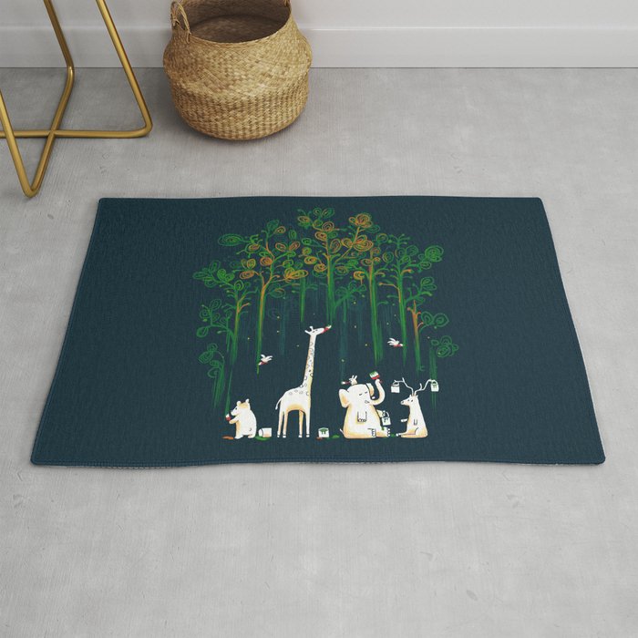 Re-paint the Forest Rug Gallery Image 1