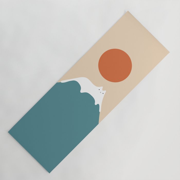 Cat Landscape 158 Yoga Mat Gallery Image 1